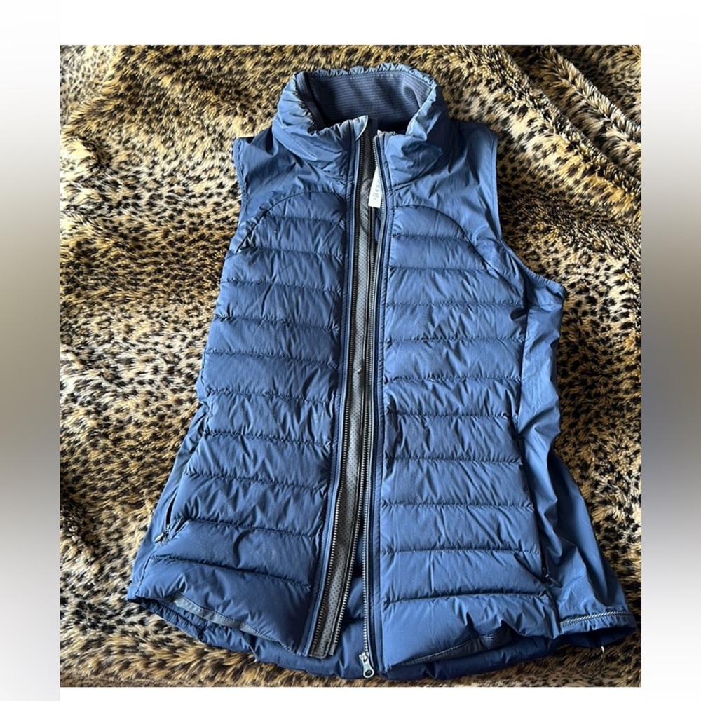 Lululemon Blue Puffer Vest